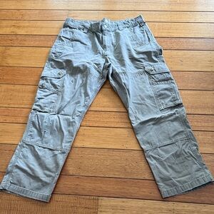 Carhartt - Men's Tan Relaxed Fit Cargo.  Perfectly Worn In